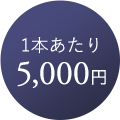 1本あたり5000円