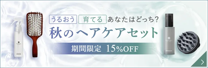 秋のヘアケアセット