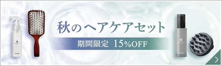 秋のヘアケアセット