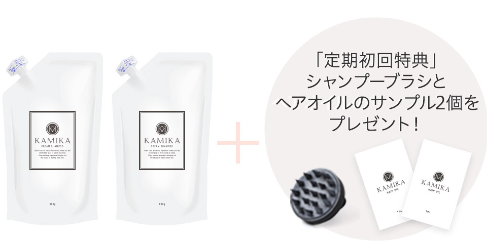 クリームシャンプー | KAMIKA（カミカ）オフィシャルサイト