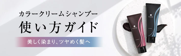 カラークリームシャンプー使い方ガイド 美しく染まり、ツヤめく髪へ